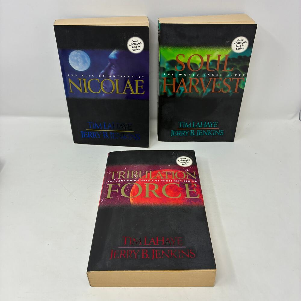 Left Behind Series Lot of 3 Paperback Books 2 3 4 Tim LaHaye Jerry Jenkins